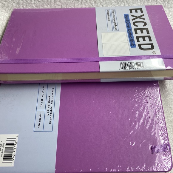 2 NWT Hardcover Dotted Books - Picture 6 of 6